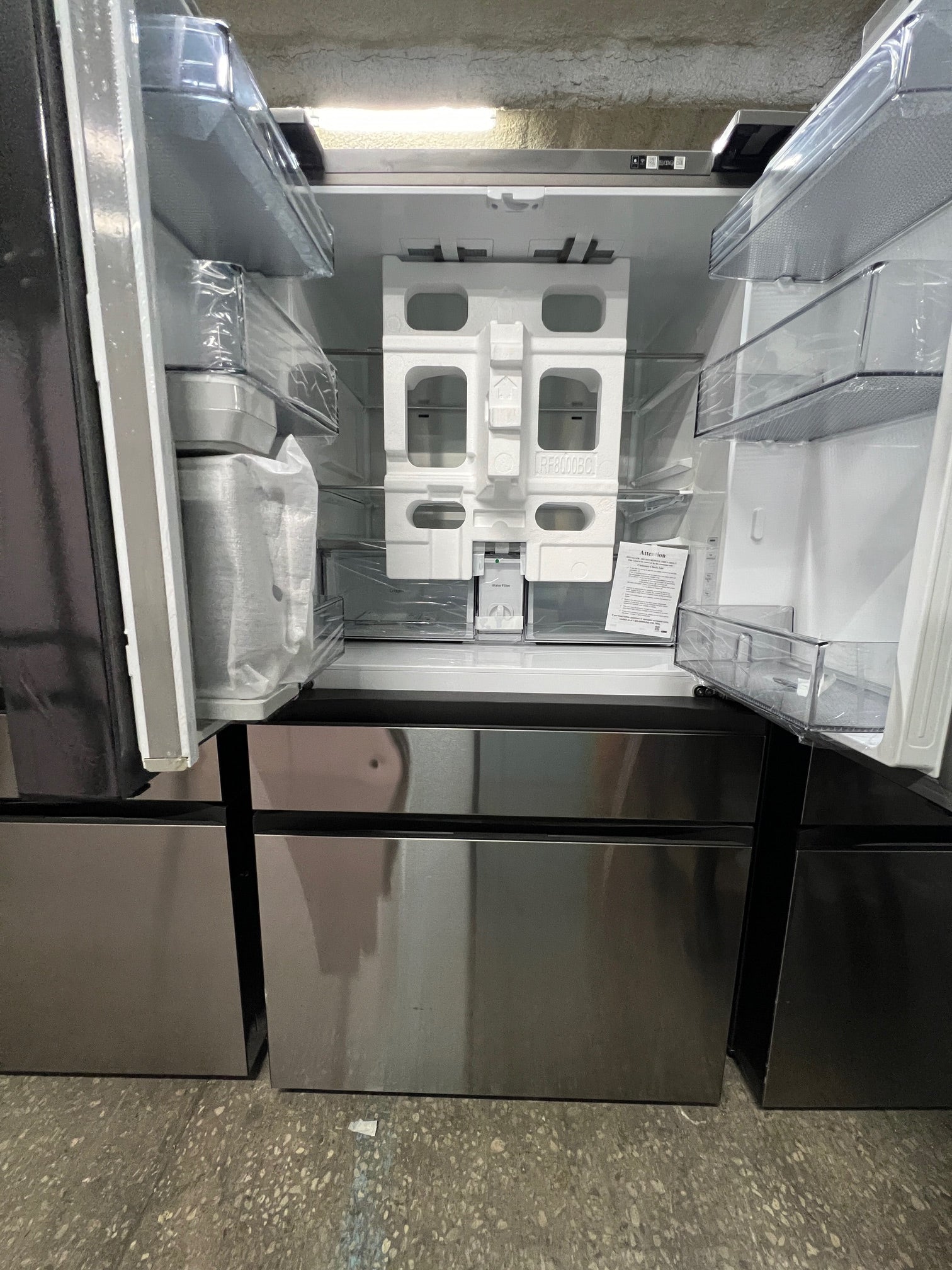 Samsung BESPOKE 29 cu. ft. 4-Door Stainless Steel